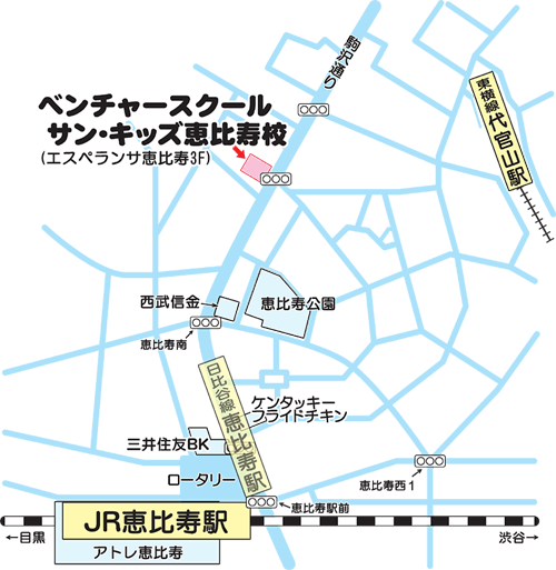 ベンチャースクール サン キッズ恵比寿校 幼稚園受験 小学校受験 お受験インデックス